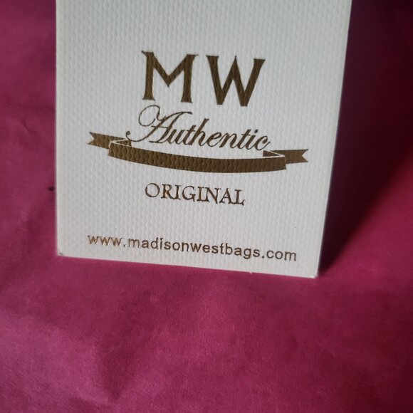 Madison west  black envelope bag NWT - Picture 2 of 2